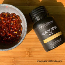Load image into Gallery viewer, PREMIUM QUALITY BLACK SEED OIL CAPSULES