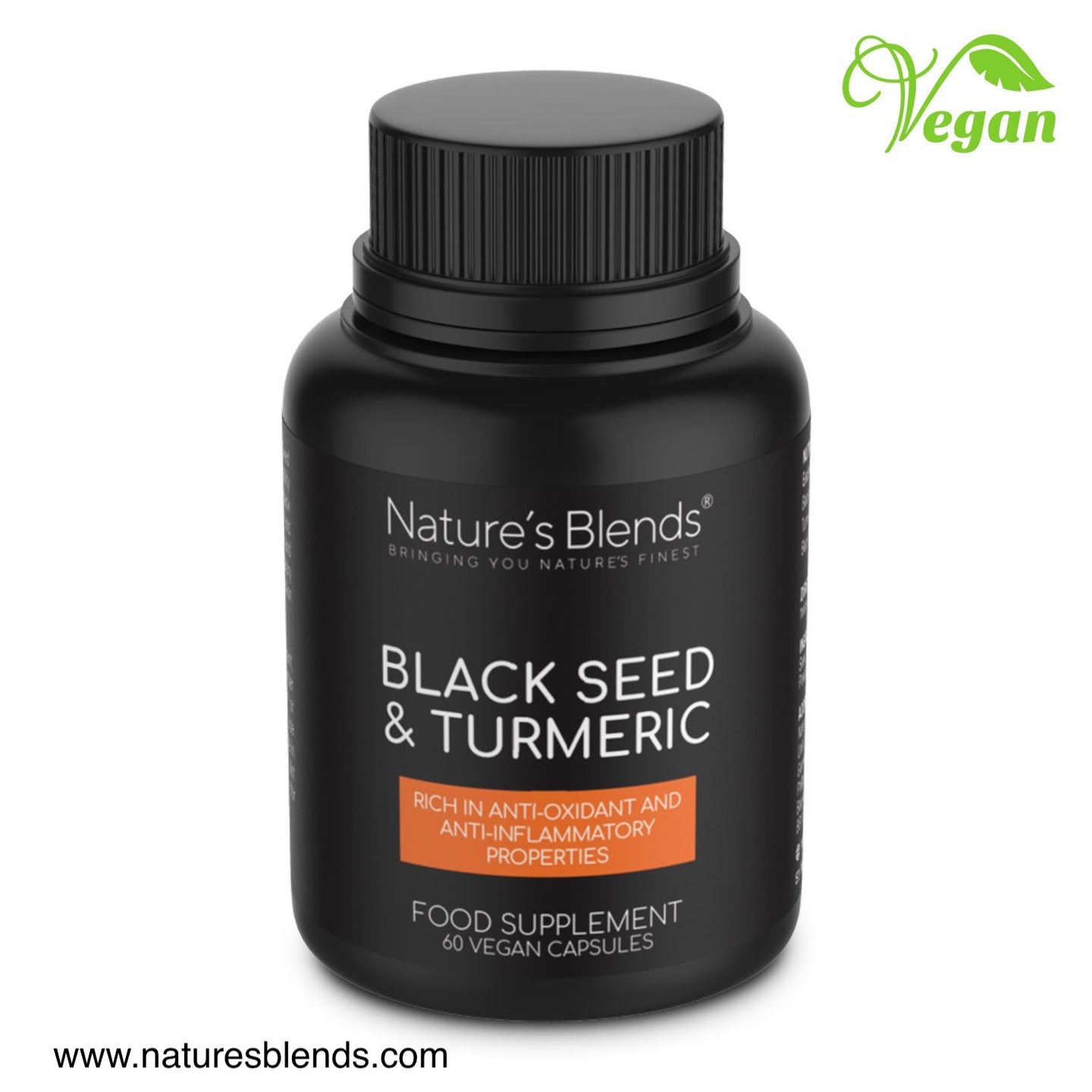 PREMIUM QUALITY BLACK SEED & TURMERIC CAPSULES