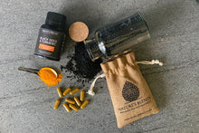 Load image into Gallery viewer, PREMIUM QUALITY BLACK SEED &amp; TURMERIC CAPSULES
